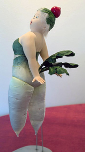 「野菜シリーズ大根 A」高橋操(Tazukoコレクション)