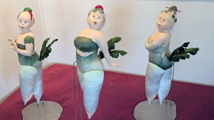 「野菜シリーズ大根 A」高橋操（Tazukoコレクション）