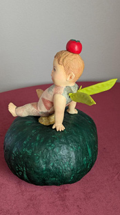 「野菜シリーズかぼちゃ」高橋操（Tazukoコレクション）