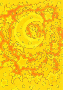 画駱駝柑子作品